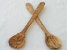couverts en bois d'olivier